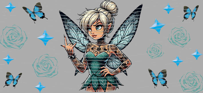 16oz Disney style-D-594